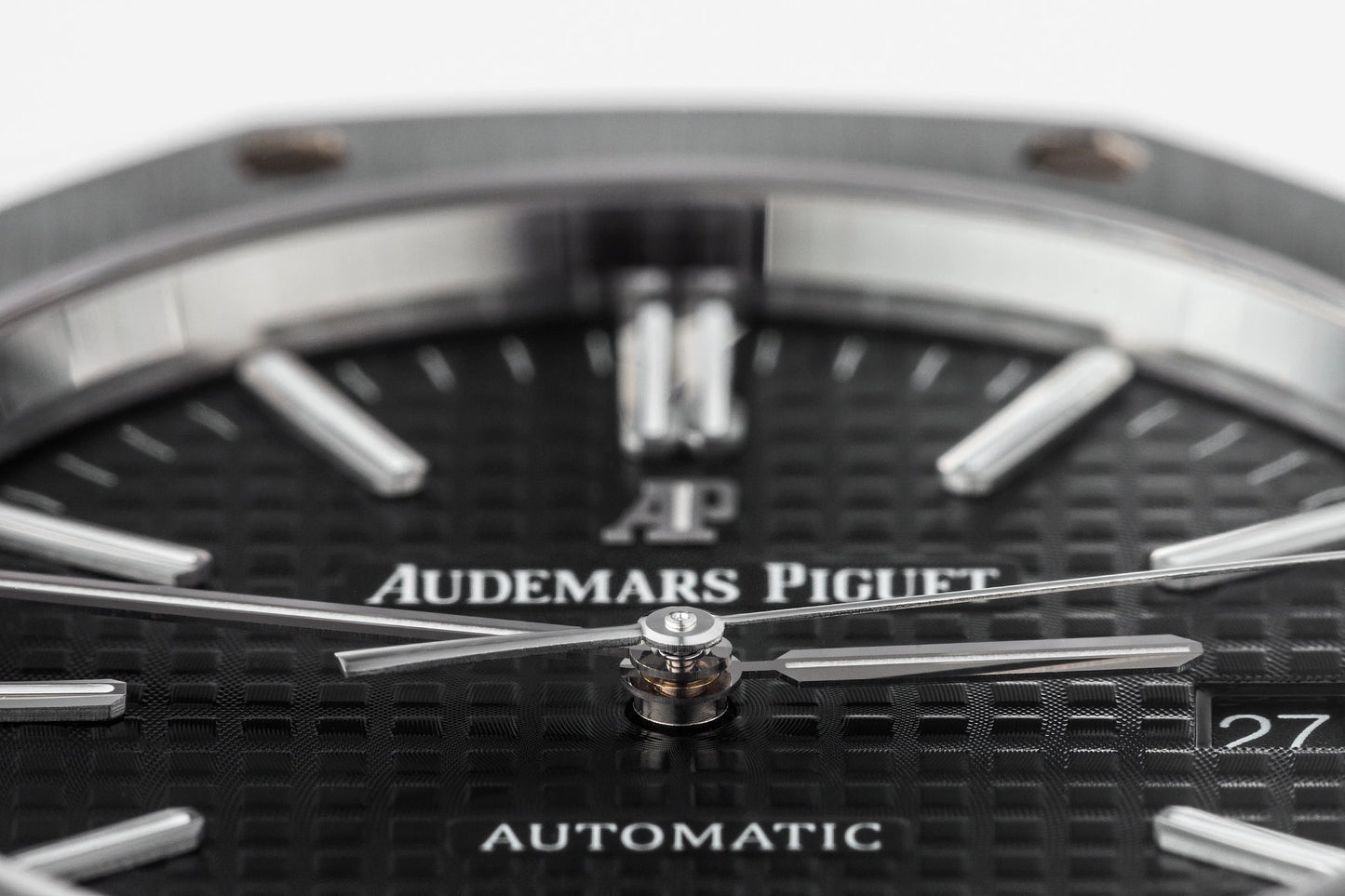 Audemars Piguet Royal Oak selfwinding watch with stainless steel case and integrated bracelet