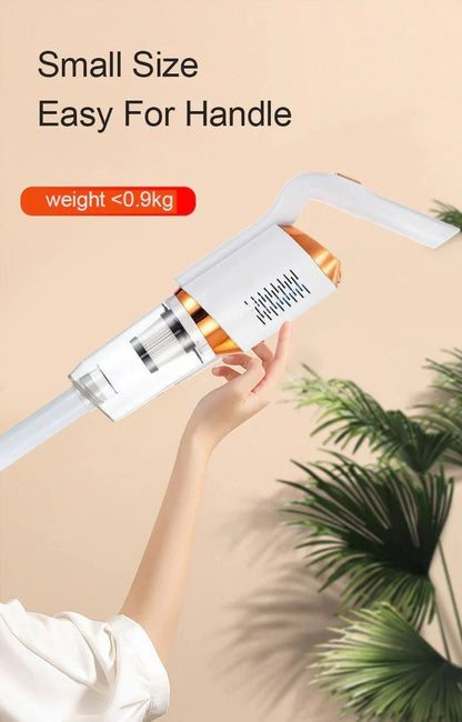 BRELZA 3-in-1 wireless vacuum cleaner with interchangeable attachments for cordless floor and car cleaning