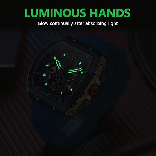 Mini Focus men's sport watch with analog dial and silicone strap for active use