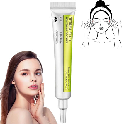 BRELZA retinal shot tightening booster serum bottle for daily facial skincare application