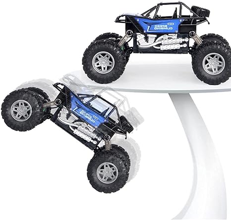 Remote control stunt car toy with off-road wheels for outdoor driving play