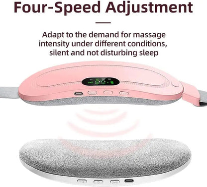 BRELZA smart menstrual heating belt with digital controller for adjustable period cramp relief