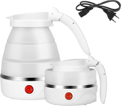 Compact Galaxy Wind portable electric kettle with handle and lid for boiling water during travel.