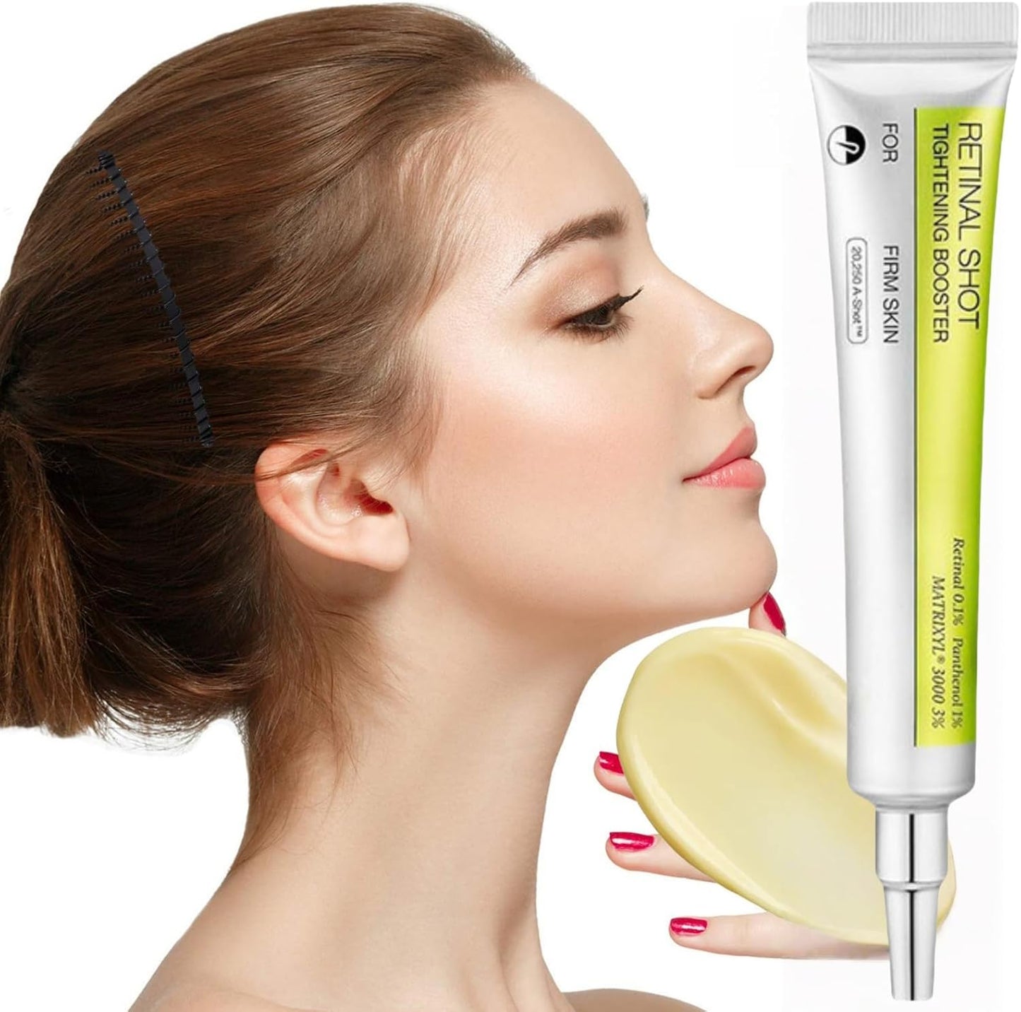 BRELZA Retinal Shot Tightening Booster serum bottle for daily facial skincare routine