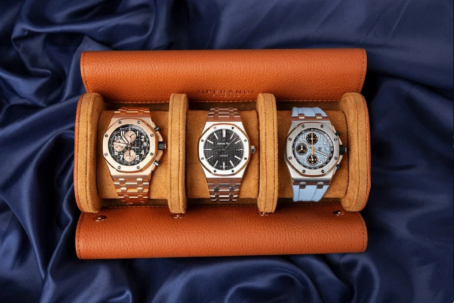 Audemars Piguet Royal Oak selfwinding watch with octagonal bezel and integrated bracelet