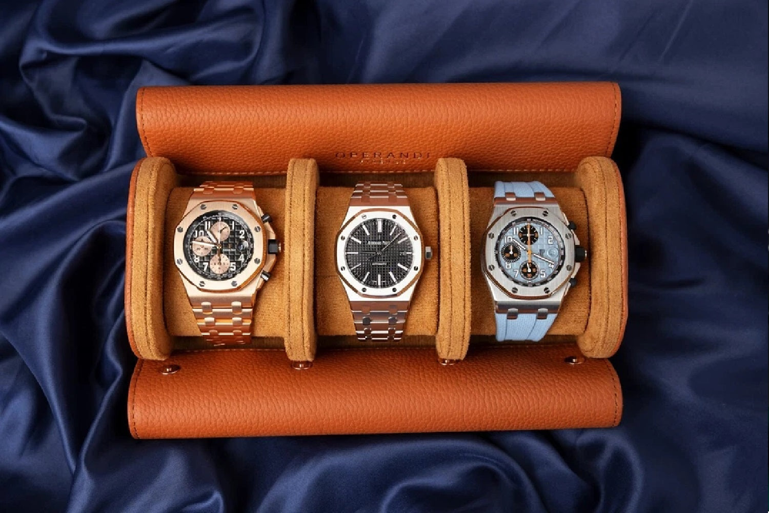Audemars Piguet Royal Oak selfwinding watch with octagonal bezel and integrated bracelet