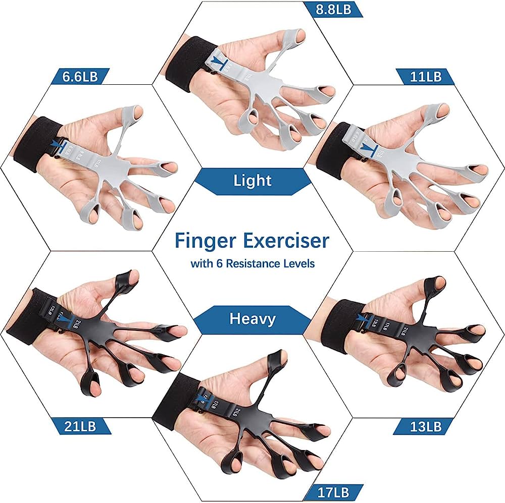 Handheld metal hook grip strength trainer for hand and forearm conditioning workouts