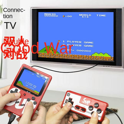 SUP Game Box Plus 400 in 1 handheld console for playing classic retro arcade games
