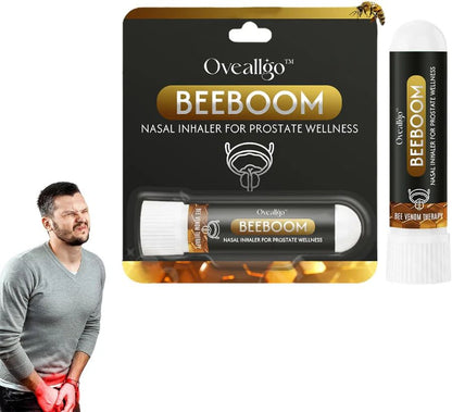 BRELZA BeeBoom nasal inhaler stick featuring compact portable design for daily aromatherapy and nasal passage relief.