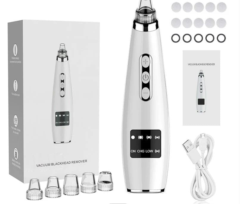 BRELZA electric blackhead suction instrument for facial pore cleansing and skincare routine