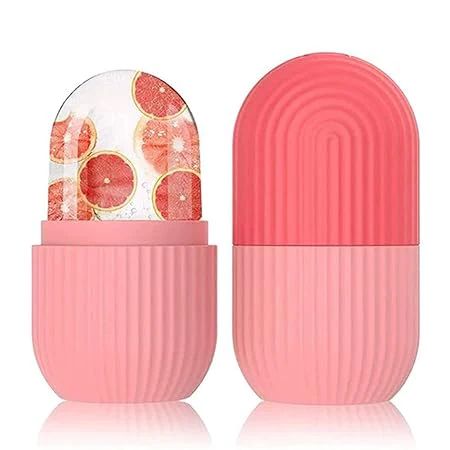BRELZA face glow ice roller used for cooling facial massage and daily skincare routine