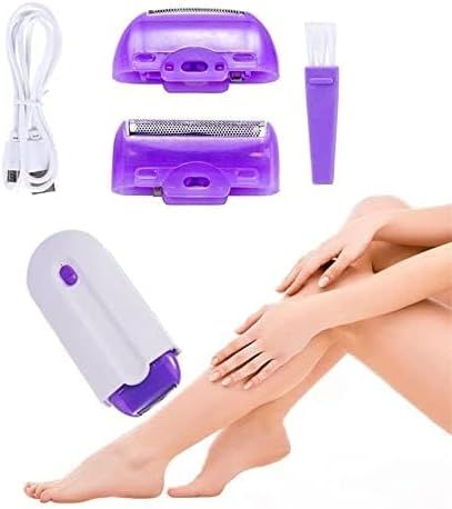 BRELZA finishing touch epilator showing compact handheld design for targeted hair removal