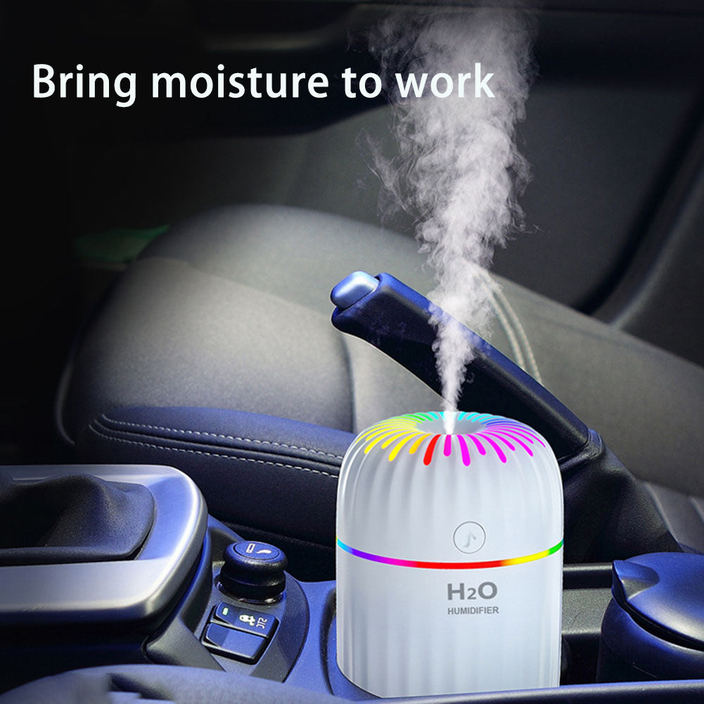 KSA DROP 3 in 1 air humidifier emitting cool mist for home and office use