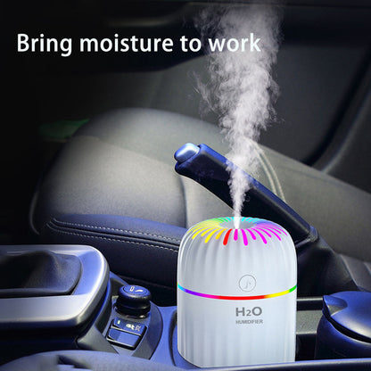KSA DROP 3 in 1 air humidifier emitting cool mist for home and office use