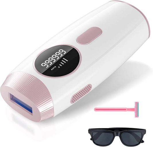 BRELZA IPL hair removal device for women showing compact handheld design for at home use